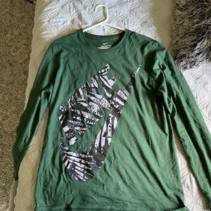 Green Nike Tee